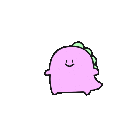 ゆるキャラ 恐竜 Sticker