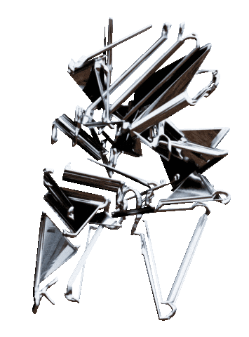 Glitch Blob Sticker by Freudi