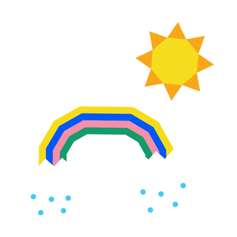 Summer Rainbow Sticker by Canal Pakapaka