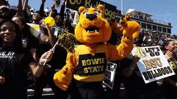 College Football GIF by Bowie State University