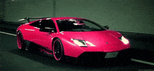 pink car GIF