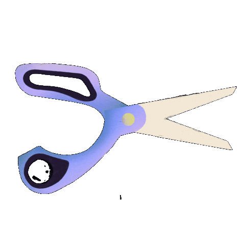 Cut Scissors Sticker by Kennedy