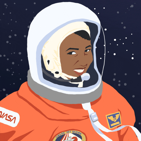 Black-astronaut GIFs - Get the best GIF on GIPHY