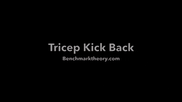 bmt- tricep kick back GIF by benchmarktheory