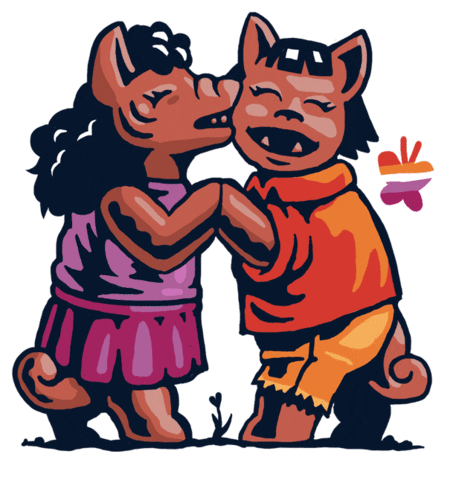 Lesbians Sticker