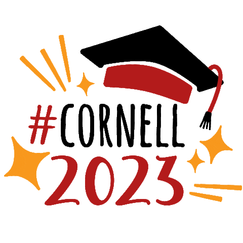 Cornell 2023 Sticker by Cornell University