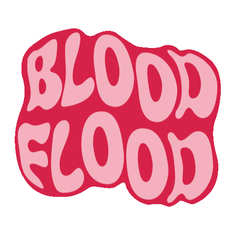 Woman Blood Sticker by raelkorea
