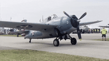 World War 2 Airplane GIF