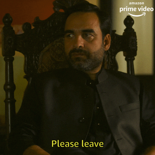 Frustrated Go Away GIF by primevideoin