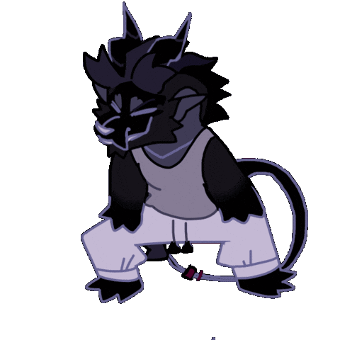 Dance Dragon Sticker