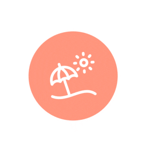 Beach Life Sticker by Wavve Boating