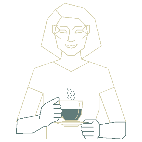 Wolff Café Sticker