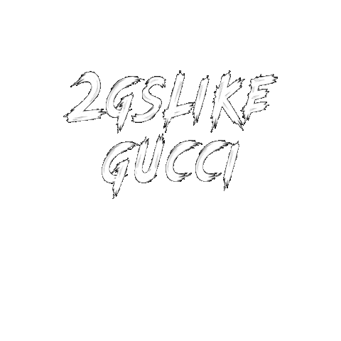 2gs like gucci Sticker