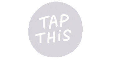 Tap This Colorful Heart Sticker by jenny henderson studio