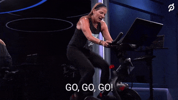Work Out Spinning GIF by Peloton
