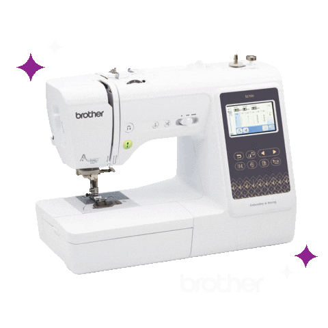 Sewing Machine Sticker by Brother USA
