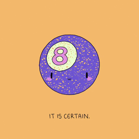 8 Ball Yes GIF