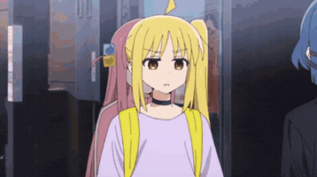 Scared Rock GIF