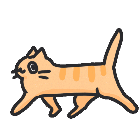 Cat Sticker by bunny_is_moving