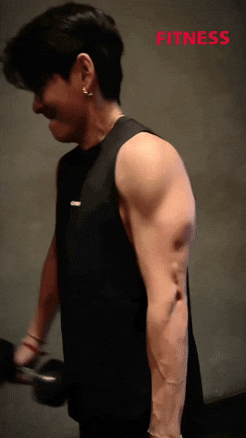 Kim Taehyung Fitness GIF