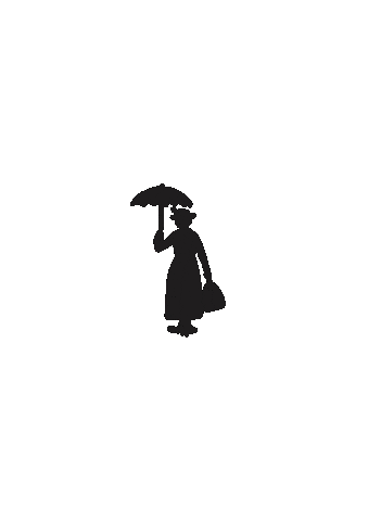 Mary Poppins Dance Sticker