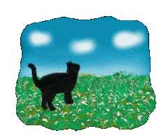 Cat Cloud Sticker by Illustrator.aki