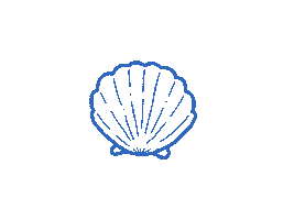 Muschel Sticker by Lisawebdesign