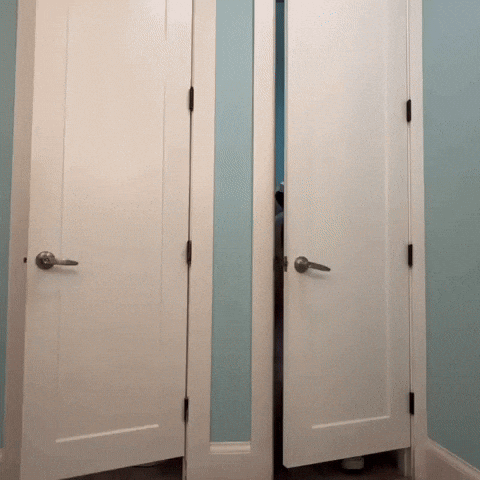 Bathroom Spying GIF