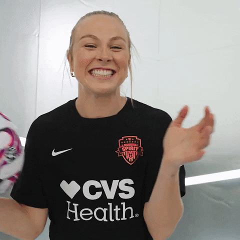 Excited Lets Go GIF by Washington Spirit