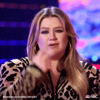 Looking Kelly Clarkson GIF by NBC