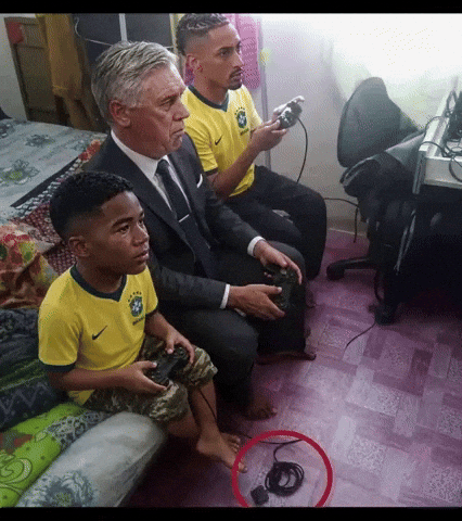 Brazil Ancelotti GIF
