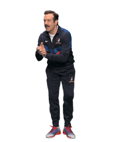 Jason Sudeikis Ted Lasso Sticker by Apple TV