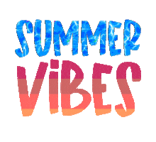Summer Vibes Sticker