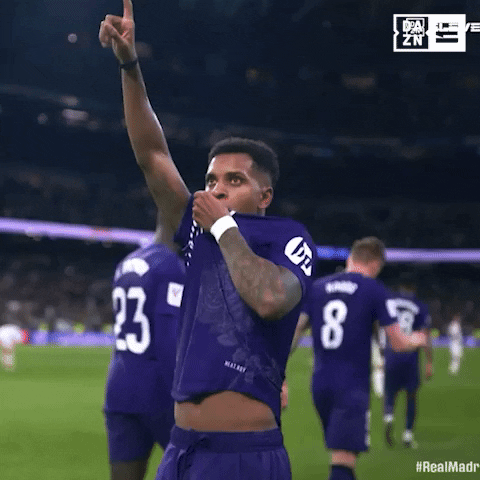 Happy Real Madrid GIF by ElevenDAZN