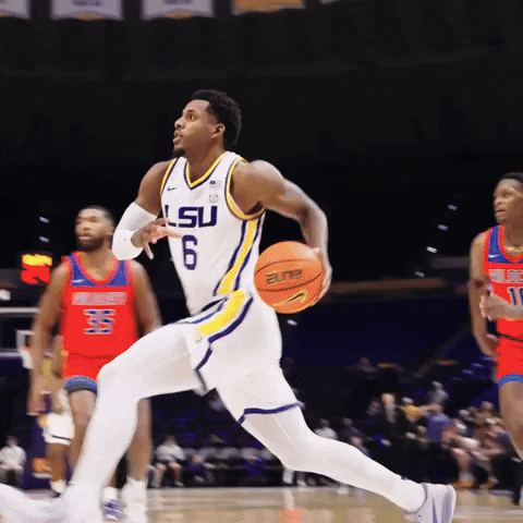 College Basketball Sport GIF by LSU Tigers