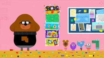 Nervous Back To School GIF by Hey Duggee