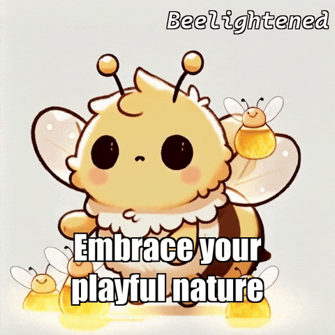 Joy Glow GIF by Beelightened