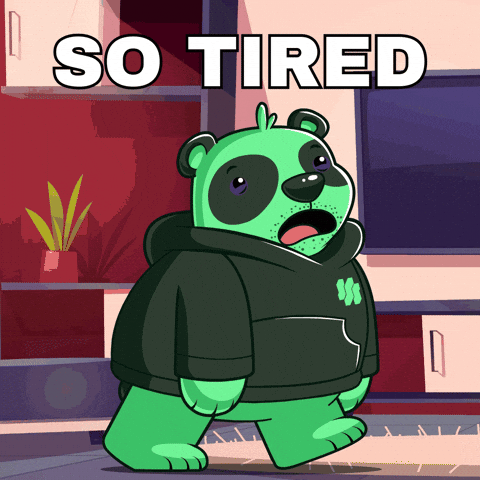 Tired Graveyard Shift GIF by SuperVerse