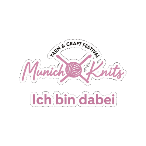 Knitting Festival Sticker by Munich Knits