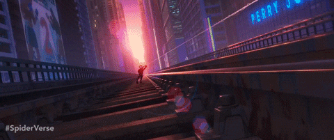 Swinging Spider-Man GIF by Spider-Man: Across The Spider-Verse - Find & Share on GIPHY