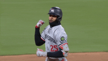 Celebrate Home Run GIF by MLB