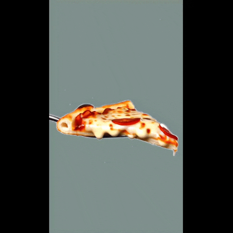 Hungry Pizza GIF by SVG Design