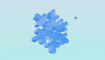Snowflake GIF by SVG Design