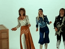 70s dancing GIF by ABBA