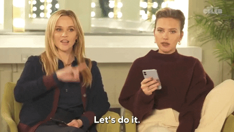 Scarlett Johansson Lets Do It GIF by BuzzFeed
