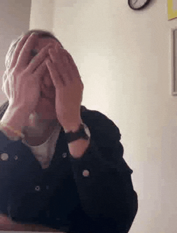 Frustration Cooper GIF