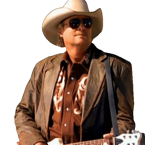 Country Boy Sticker by Alan Jackson