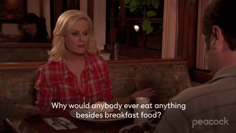 Amy Poehler Breakfast GIF by Parks and Recreation - Find & Share on GIPHY