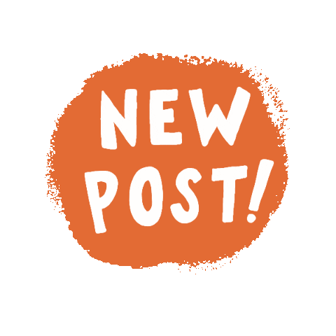 New Post Click Here Sticker