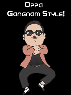 gangnam style video games gif